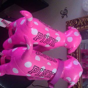 2 PINK BUS DOGS , wAREHOUSE BUS DOG , INTENDED PURPOSE WAS FOR RESTOCKING VS BUS